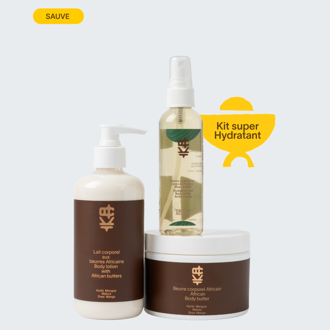 Trio hydratation ++(Lait, beurre, brume)