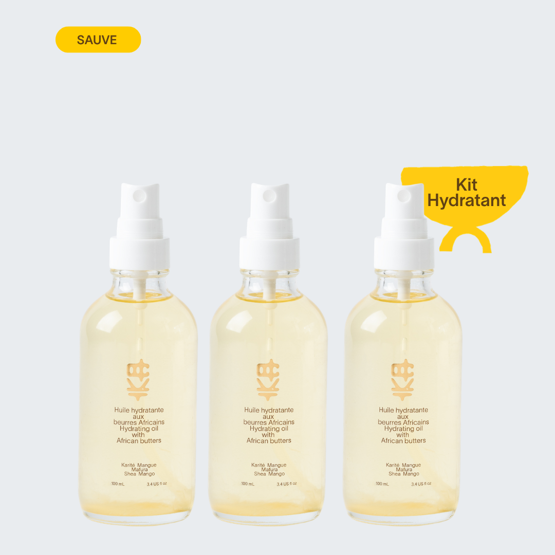 Kit huile hydratante